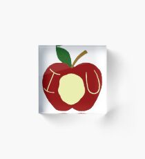 BBC Sherlock - Moriarty's Apple Acrylic Block