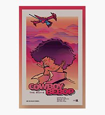 Cowboy Bebop Movie Poster Photographic Print