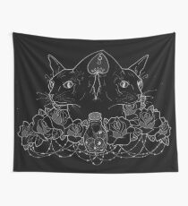 Double, Double, Sphynx in Schwierigkeiten Wandbehang