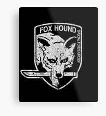 Foxhound (Variant) Metal Print