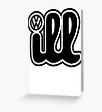 VW iLL Logo Greeting Card