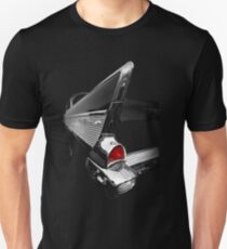 1957 Chevy Bel Air - Black Unisex T-Shirt