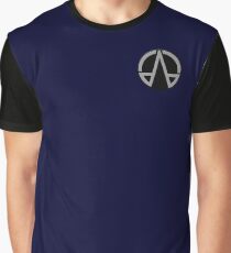 OPA Navy Badge Graphic T-Shirt