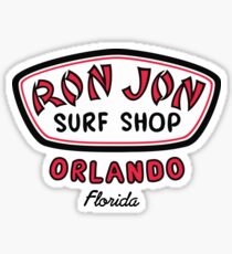 RJ Surf Shop Orlando Florida Sticker