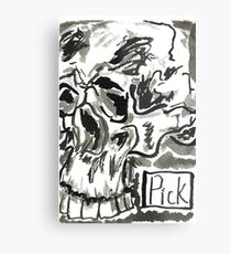 Skull series 1 - l Metal Print