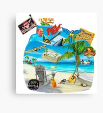 Jimmy Buffett music, New 2018 Canvas Print