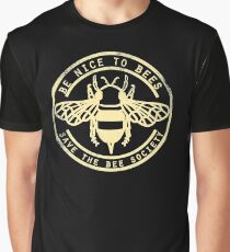 Save The Bee Society Graphic T-Shirt