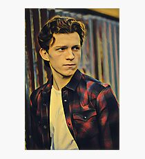 Tom Holland Modellierung Malerei Fotodruck