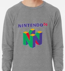 Nintendo 64 Retro-Logo Leichtes Sweatshirt