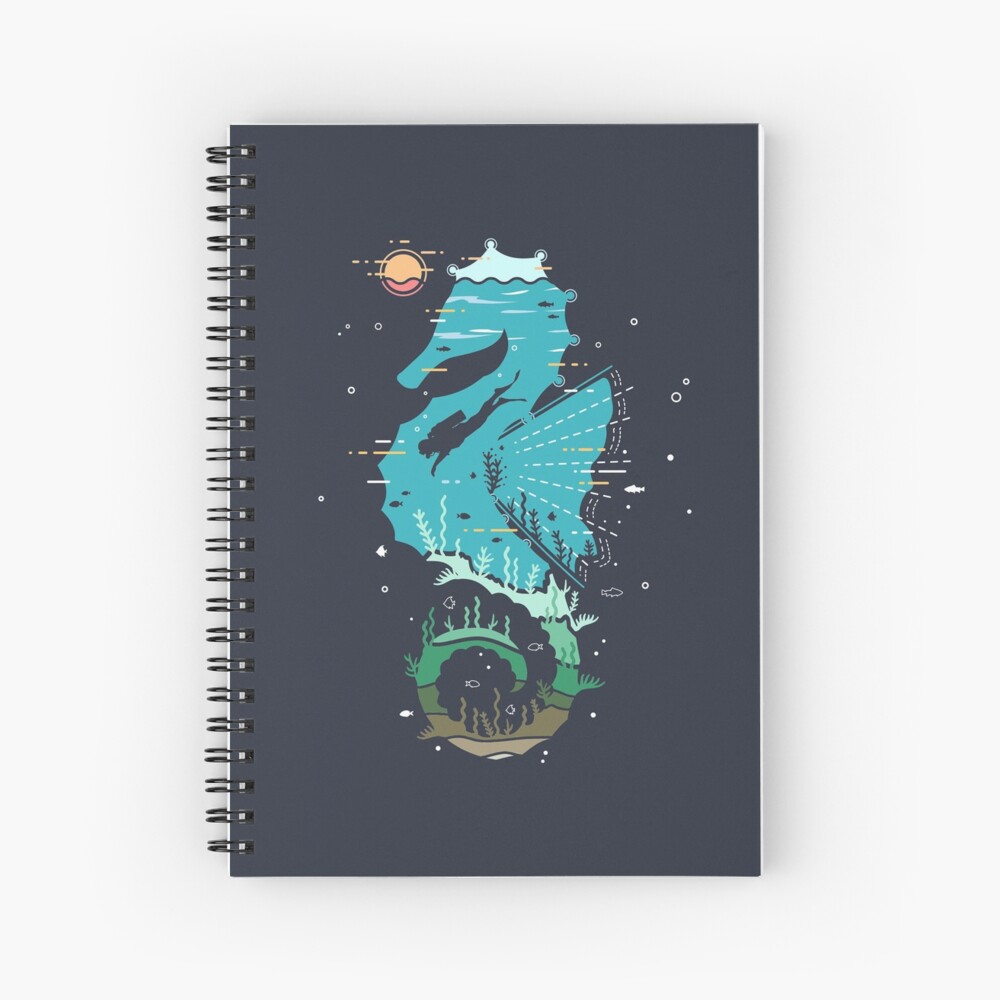 Underwater Spiral Notebook