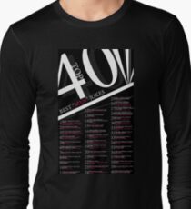 Top 40 Best "Men" Jokes Long Sleeve T-Shirt