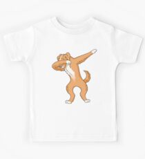 Funny Nova Scotia Duck Trolling Retriever Dabbing Kids Tee