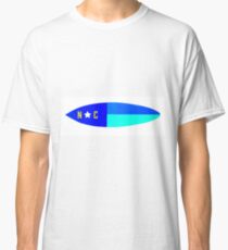 Nautical NC Surfboard Classic T-Shirt