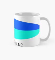 Nautical NC Surfboard (Emerald Isle, NC) Mug