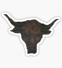 Dwayne the rock Johnson Brahma Bull Tattoo Sticker