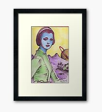 LOST IN SPACE Framed Print
