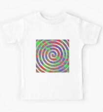 Abstract Spiral Kids Tee