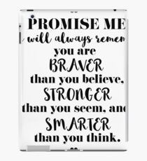 Winnie the Pooh Quote iPad Case/Skin