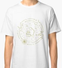 Wissenschaftliche, Bildungselemente. Classic T-Shirt