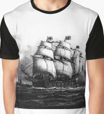 English warship Graphic T-Shirt