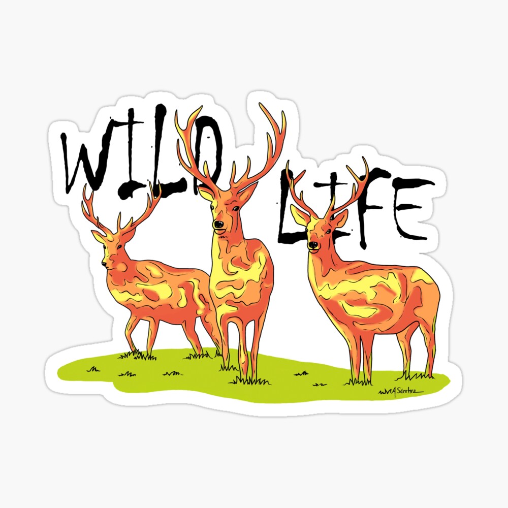 Wild life Sticker