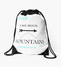Matthew 17:20 Drawstring Bag