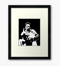 Lámina enmarcada Johnny Cash