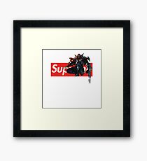 Supreme Box Logo League of Legends Zed the master of shadows Framed Print