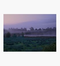 Early Morning Mist At Framlingham Castle Photographic Print