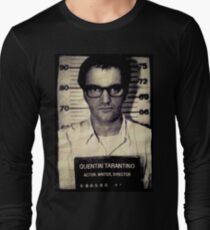 Print Quentin Tarantino Long Sleeve T-Shirt