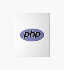 PHP: Hypertext Preprocessor Logo (New) Art Board