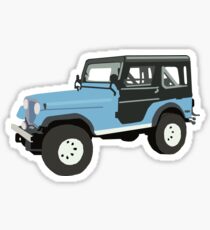 Roscoe der Jeep! Sticker
