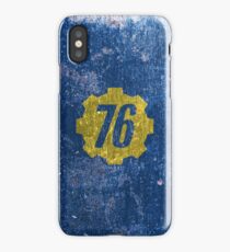 Vault 76 - Distressed iPhone Case