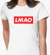 Supreme LMAO Design Women's Fitted T-Shirt