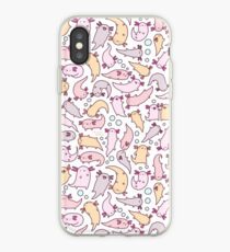 Vinilo o funda para iPhone Adorable Axolotls