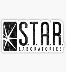 STAR Laboratories Shirt, S.T.A.R. Labs, STAR Labs Shirt, TV Series, Vintage Distressed Unisex Shirt Sticker