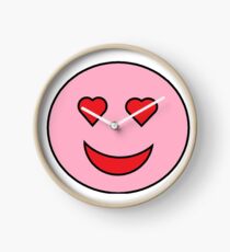 Sweet Happy Emoji Clock