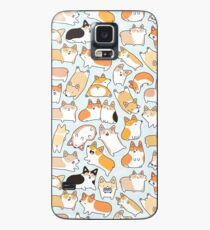 Corgilicious Corgi Doodle Case/Skin for Samsung Galaxy