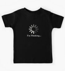 I'm thinking loading icon Kids Tee