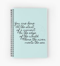 You Are Here Spiral Notebook