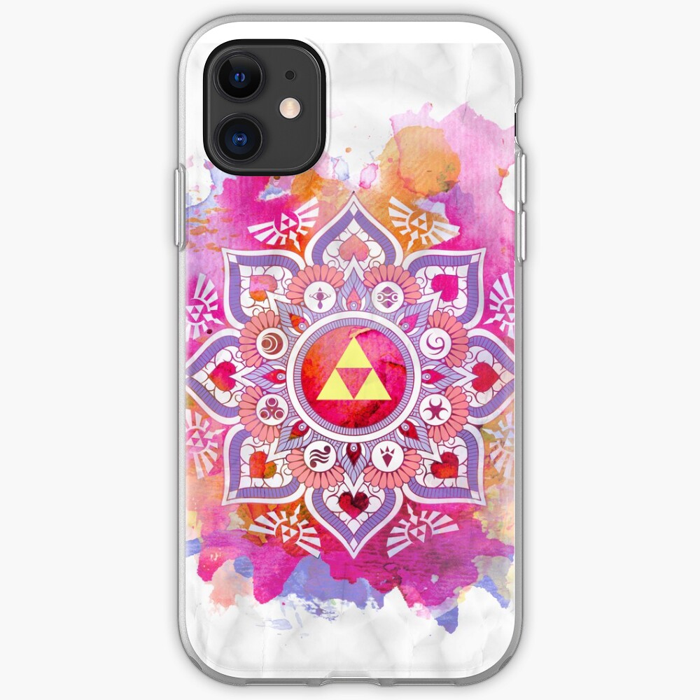 A Legendary Zelda Mandala iPhone Soft Case