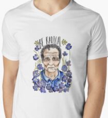 Monty Don T-Shirt mit V-Ausschnitt