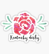 Kentucky Derby Sticker