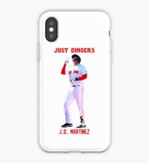 J.D. Martinez - "Just Dingers" iPhone Case