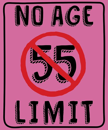 no-age-limit-55th-birthday-gifts-funny-b-day-for-55-year-old-posters