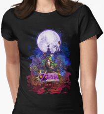 Majora's Mask 3D Women's Fitted T-Shirt