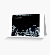 Epcot Spaceship Earth Greeting Card