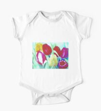 Tulips One Piece - Short Sleeve