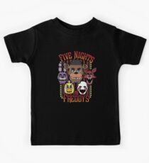 Five Nights At Freddy's Pizzeria Multi-Character Kids Tee