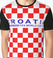 Croatia on FIFA World Cup 2018 jerseyide Graphic T-Shirt